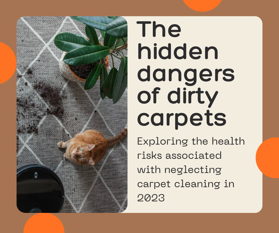 the hidden danger of dirty carpet