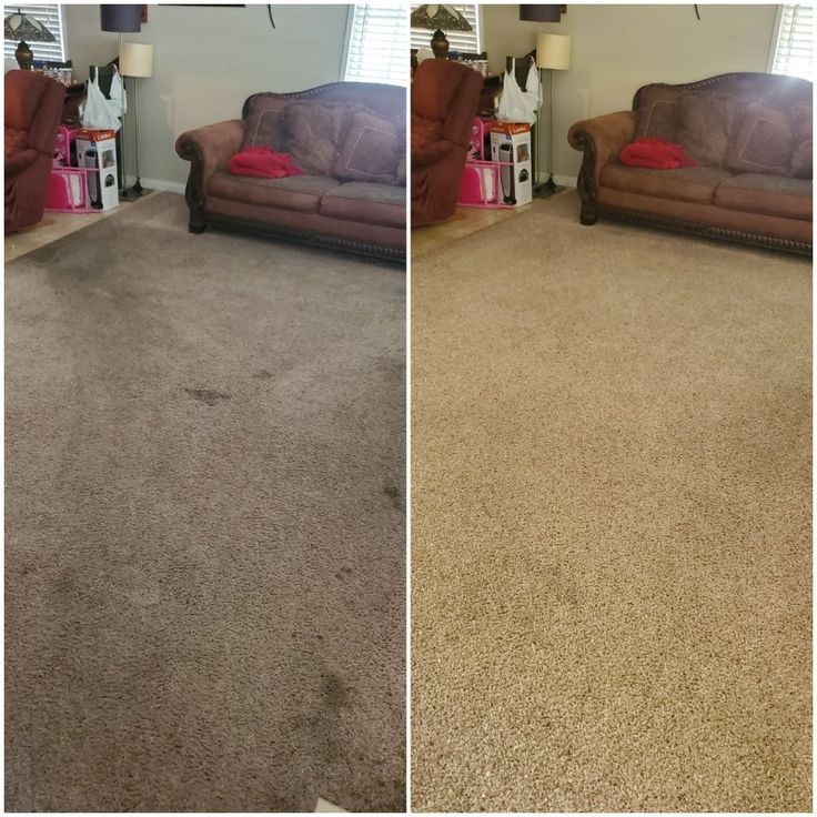 Carpet Cleaning Service before after